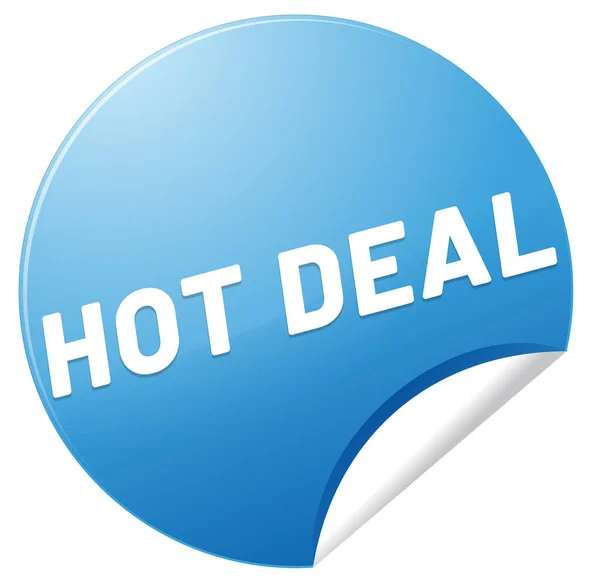 Hot Deal Web-Sticker-Taste — Stockfoto