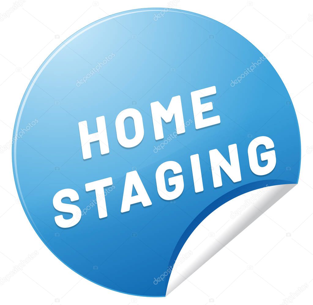Home staging web Sticker Button