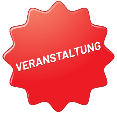 Veranstaltung web Sticker Düğmesi
