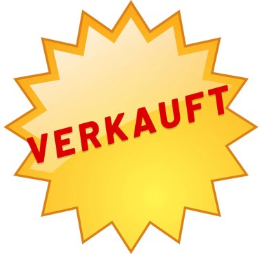 verkauft web Sticker Düğmesi