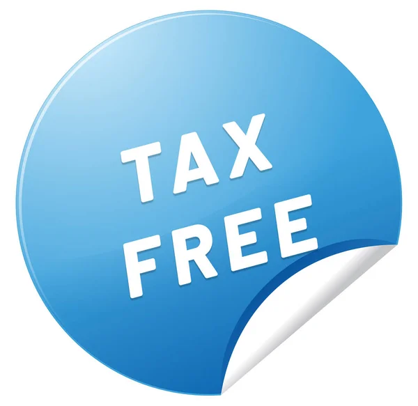 Tax free web — стоковое фото