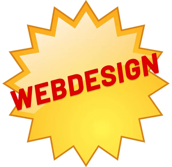 ウェブデザイン｜Webシールボタン — ストック写真