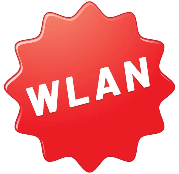 WLAN Web przycisk naklejki — Zdjęcie stockowe