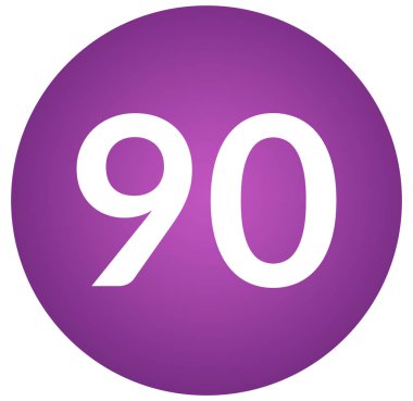 numara doksan web Sticker Button