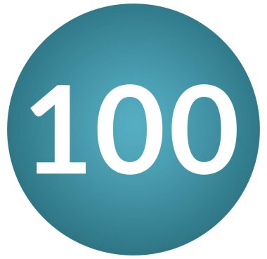 yüz numaralı web Sticker Button