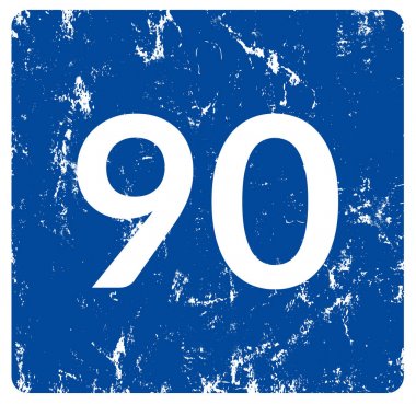 numara doksan web Sticker Button