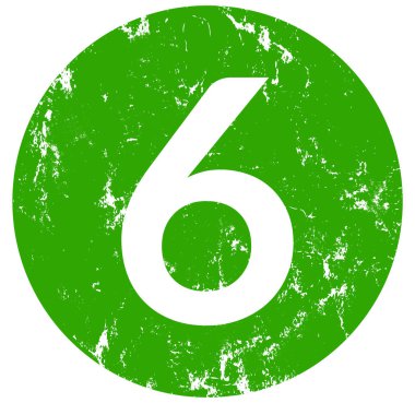 altı numaralı web Sticker Düğmesi