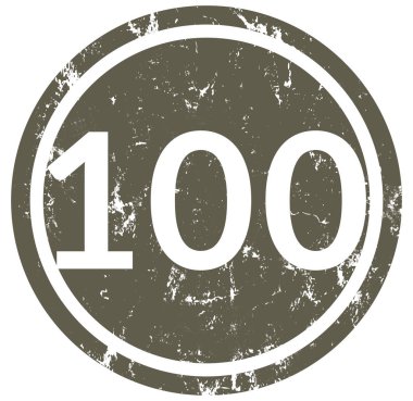 yüz numaralı web Sticker Button