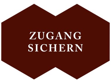  Zugang sichern web Sticker Düğmesi