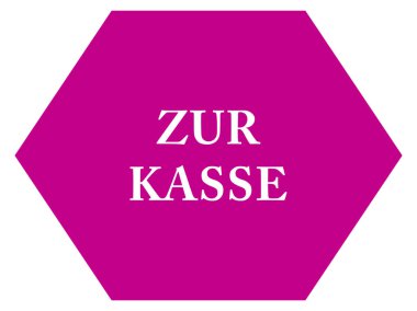zur Kasse web Sticker Button