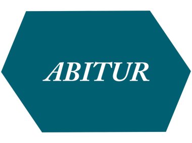 Abitur web Sticker Buton
