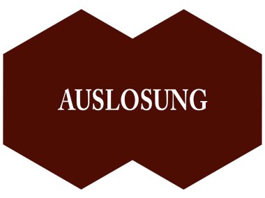 Auslosung web Sticker Button