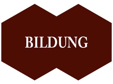 Bildung web Sticker Düğmesi