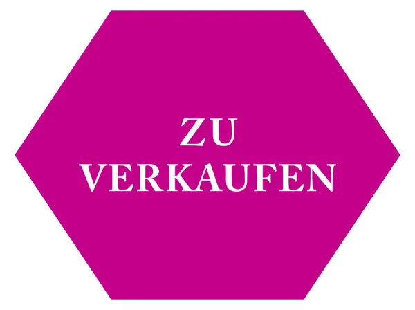 Zu verkaufen Web Sticker Button — Stockfoto