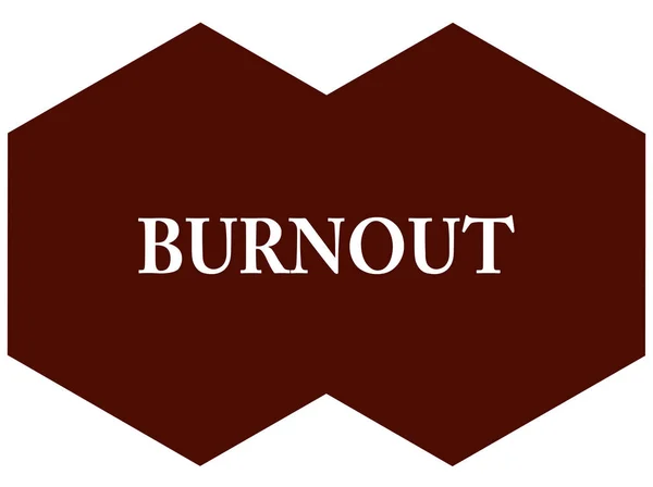 Burnout-Websticker-Taste — Stockfoto