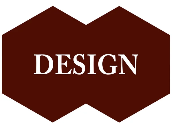 Design Webaufkleber-Taste — Stockfoto