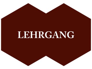 Lehrgang web Sticker Düğmesi