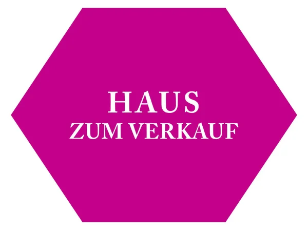 Haus Zum Verkauf кнопки веб-наклейки — стокове фото