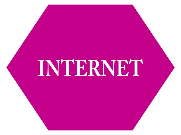 Internet web Sticker Button — Stok fotoğraf