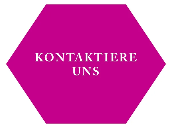 Kontaktiere uns web Sticker Button — Stockfoto