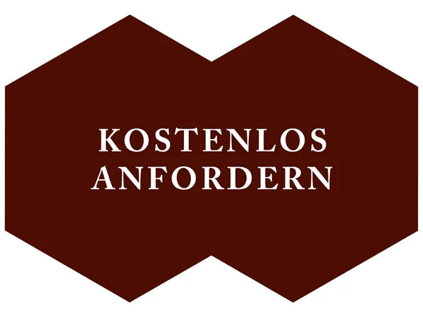 Kostenlos anfordern web Sticker Button — 스톡 사진