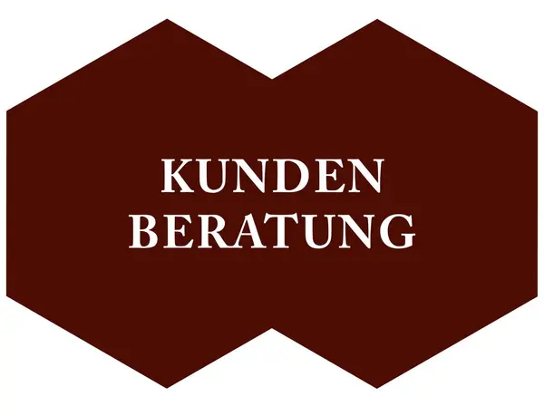 Kundenberatung web Sticker Button — стокове фото