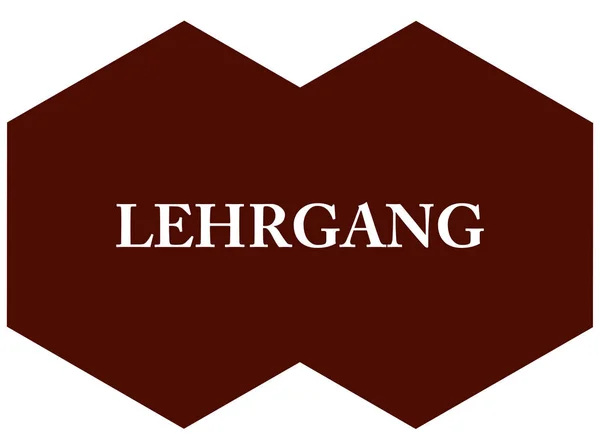 Lehrgang web matrica Button — Stock Fotó