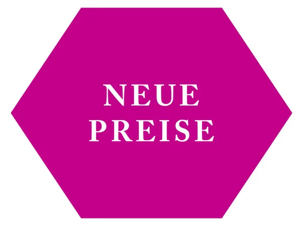 Neue Preise web Sticker Button — Stok fotoğraf