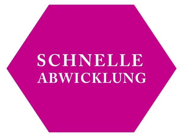 Schnelle Abwicklung web Botón Adhesivo — Foto de Stock