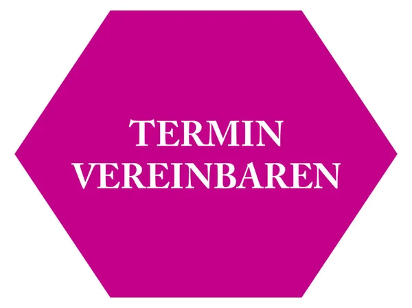 Termin-Websticker-Taste — Stockfoto