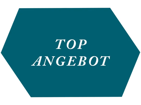 Top Angebot web Sticker Button — Stok fotoğraf