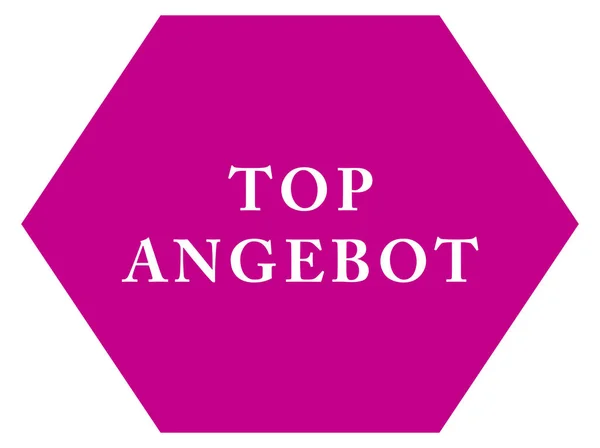 Top Angebot web Sticker Button — Stok fotoğraf