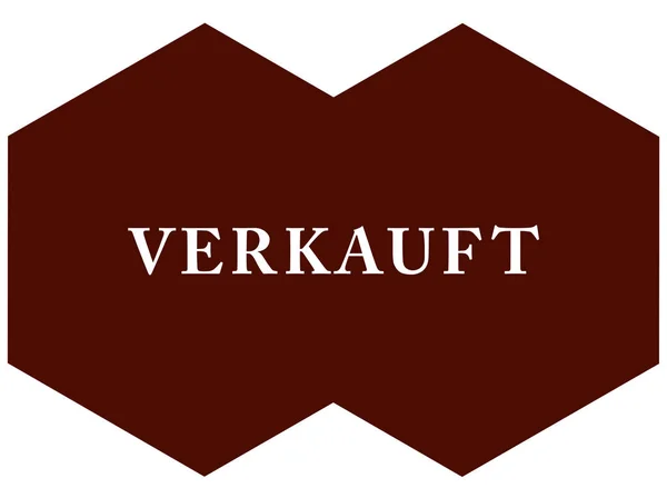 Verkauft web Sticker Button — Stock Photo, Image