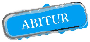 Abitur web Sticker Buton