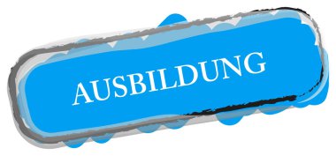 Ausbildung web Sticker Button