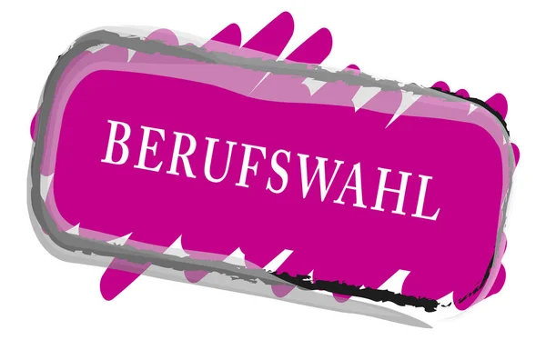 Berufswahl web matrica Button — Stock Fotó