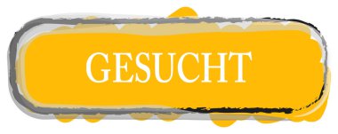 gesucht web Sticker Button