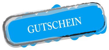 Gutschein web Sticker Button