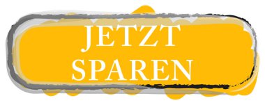 Jetzt sparen web Sticker Button