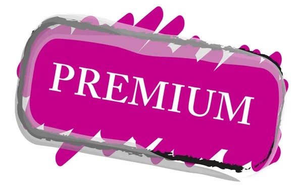 Premium web Sticker Button — Stock Photo, Image