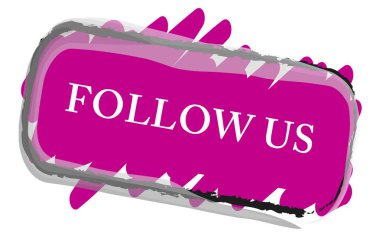 Bizi takip et Web Etiketi Düğmesi