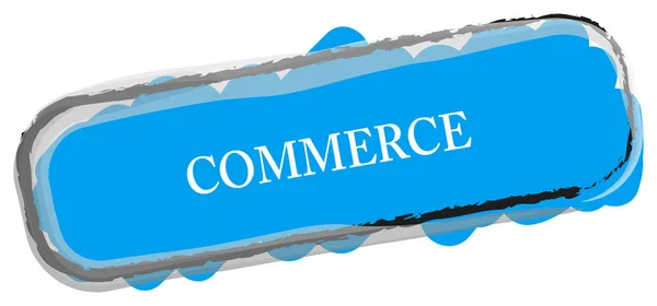 Commerce web Sticker Button — Stock Photo, Image