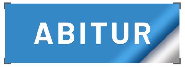 Abitur web Sticker Buton