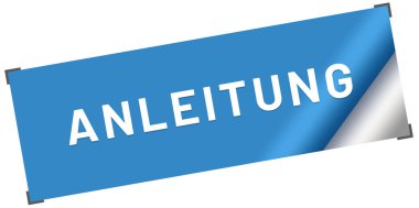 Anleitung web Sticker Düğmesi