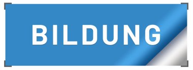 Bildung web Sticker Düğmesi