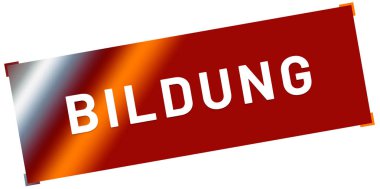 Bildung web Sticker Düğmesi