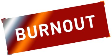 Tükenmişlik web Sticker Düğmesi