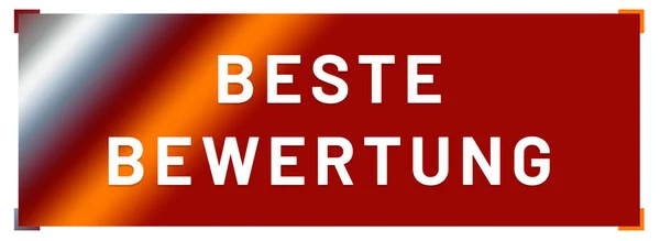 Beste bewertung web matrica gomb — Stock Fotó