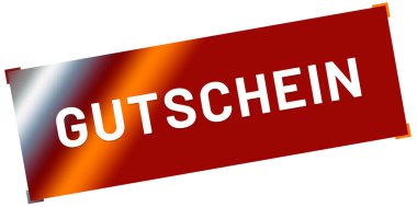 Gutschein web Sticker Button