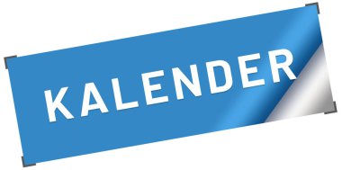Kalender web Sticker Düğmesi